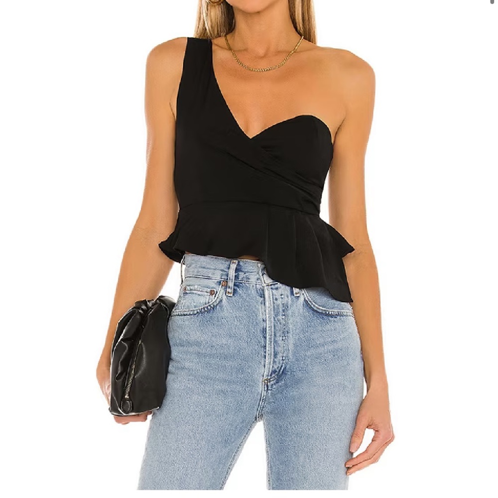 Superdown Karlie One Shoulder Top NWOT
